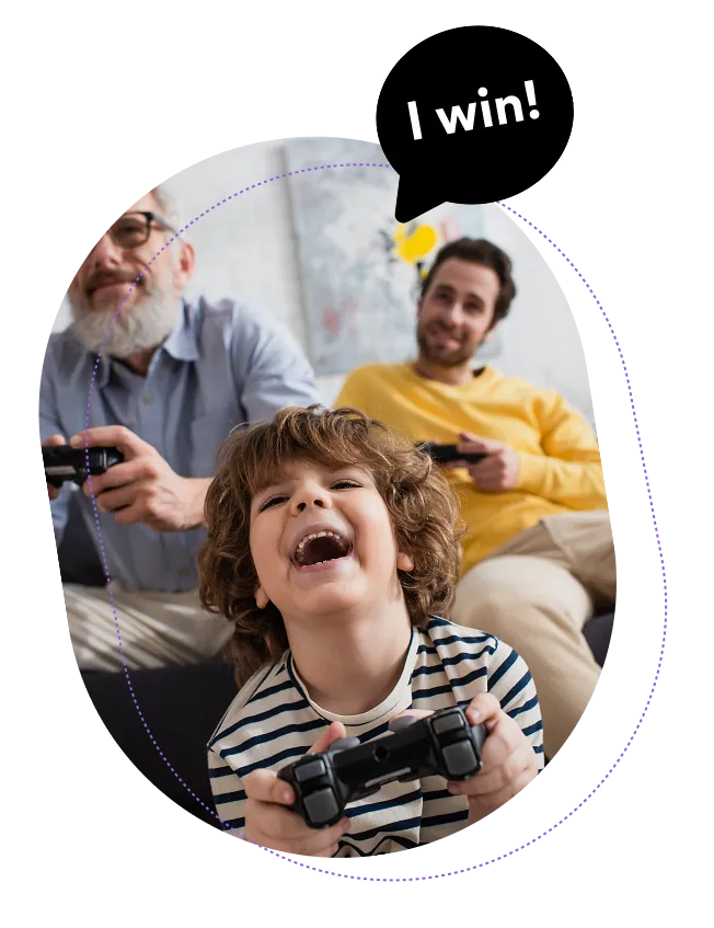 Family wins